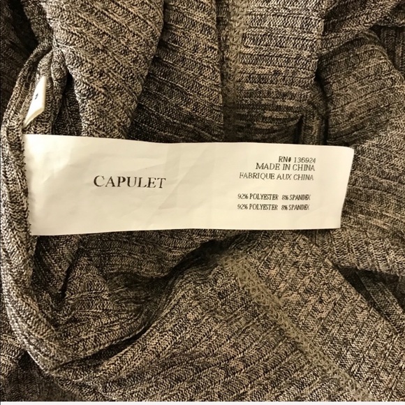 CAPULET Gold Ribbed Bodycon Dress - Picture 7 of 7